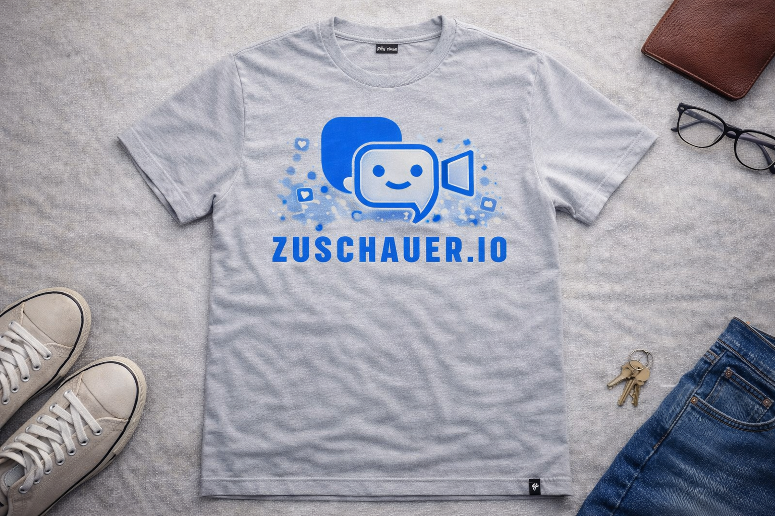 Classic Logo Shirt grau