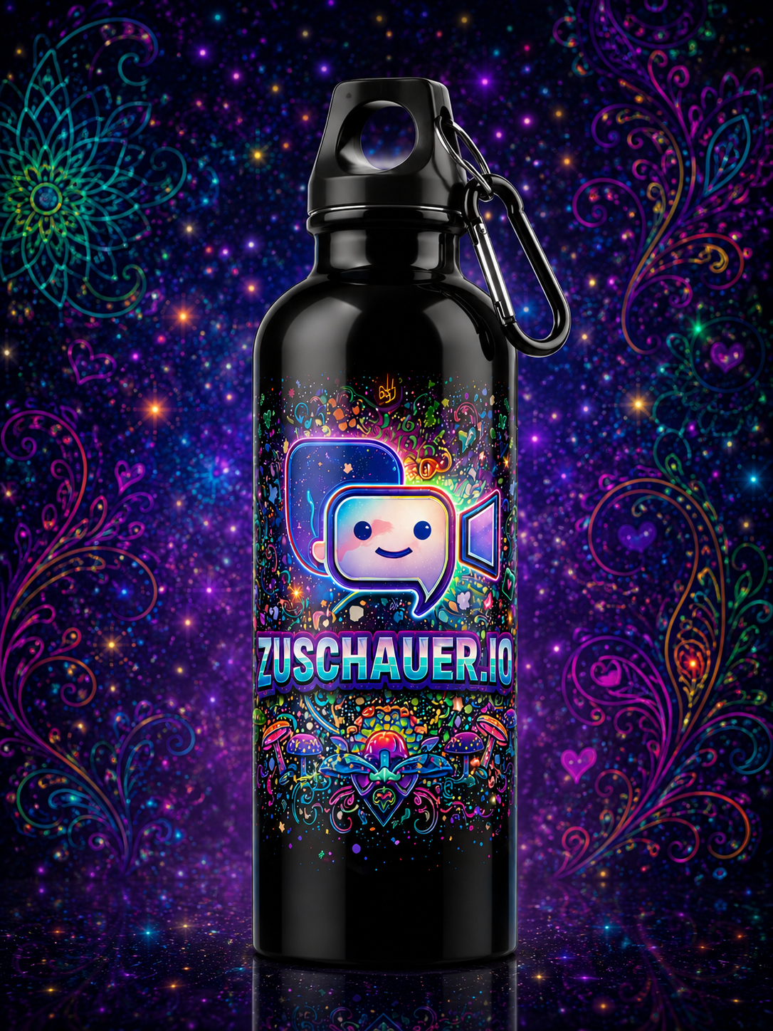Zuschauer.io Trinkflasche