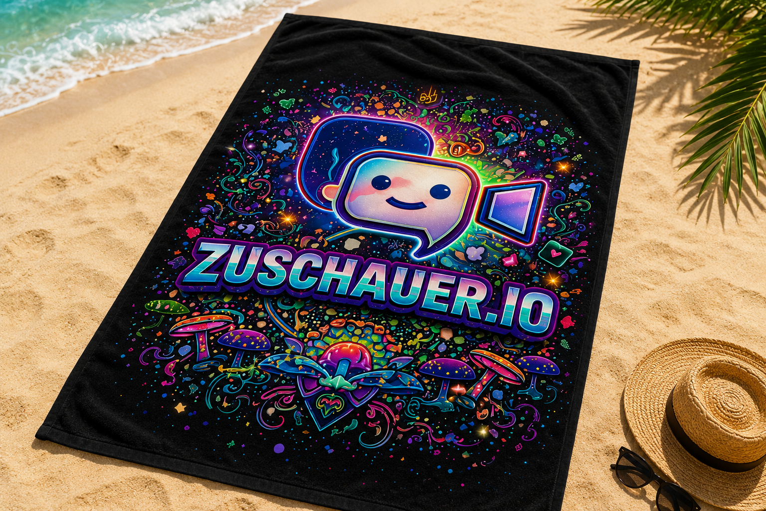 Zuschauer.io Handtuch