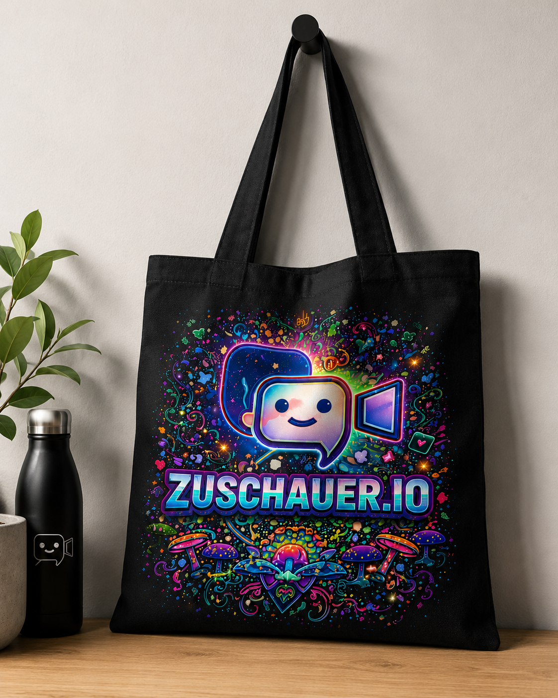 Zuschauer.io Stoffbeutel